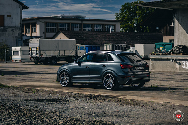 Фото дисков Vossen CG-202 Глянцевый лак на Audi Q3 (8U)