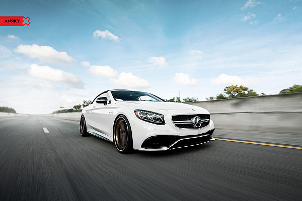 Фото дисков Anrky AN33 Сатиновая бронза на Mercedes-Benz S-Class (W222, C217)
