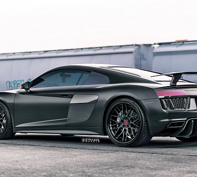 Фото дисков Strasse Wheels SV10M Deep Concave FS на Audi R8 (4S)