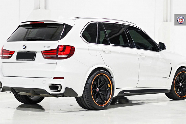 Фото дисков HRE S201 Черный сатин на BMW X5/X5 M (F15/F85)