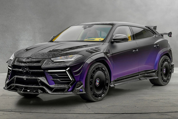 Фото дисков Mansory FD.15 Черный глянец на Lamborghini Urus