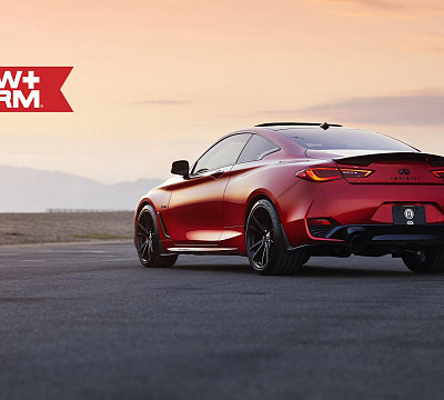 Фото дисков HRE FF04 на Infiniti Q60 II