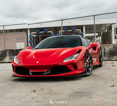 Фото дисков Anrky AN12 на Ferrari F8