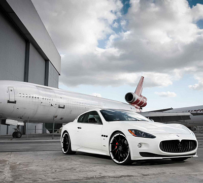 Фото дисков Vossen CVT на Maserati GranTurismo I