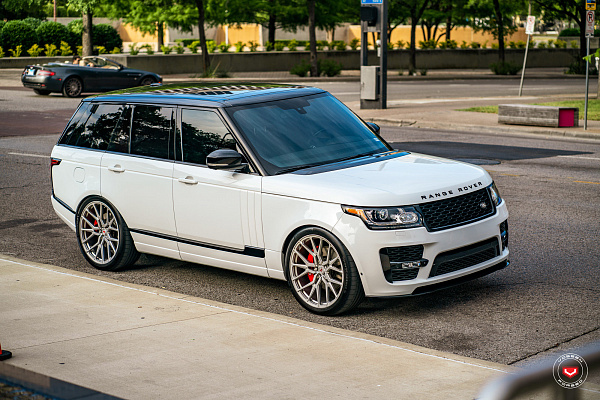 Фото дисков Vossen M-X3 Глянцевый тонированный лак на Land Rover Range Rover IV