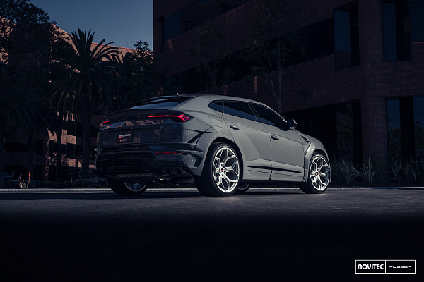 Фото дисков NOVITEC NL5 Глянцевый лак на Lamborghini Urus