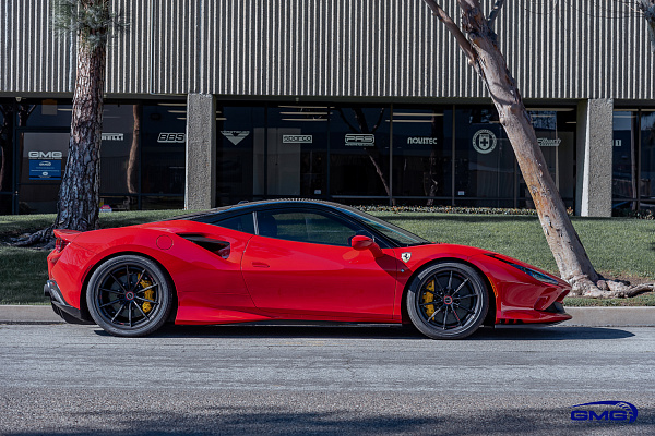 Фото дисков Brixton Forged R11-R Черный сатин на Ferrari F8