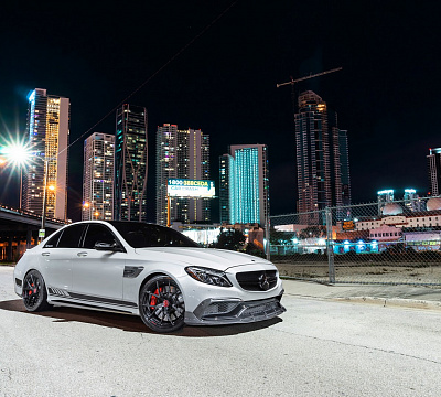Фото дисков Strasse Wheels SM5R Deep Concave Monoblock на Mercedes-Benz C-Class (W204)