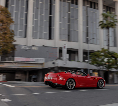 Фото дисков HRE S101 на Ferrari 599