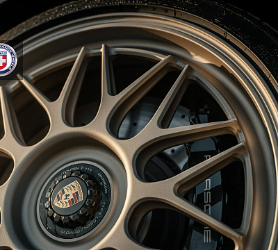 Фото дисков HRE 300 GTS на Porsche 911 VIII