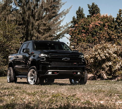 Фото дисков Anrky AN36-S на Chevrolet Silverado IV