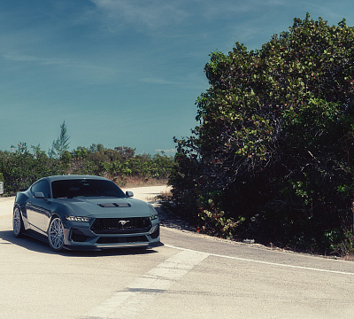 Фото дисков Vossen HF-7 на Ford Mustang VII