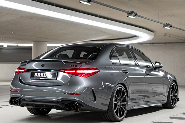 Фото дисков BRABUS Monoblock Z Черный глянец на Mercedes-Benz C-Class (W206)