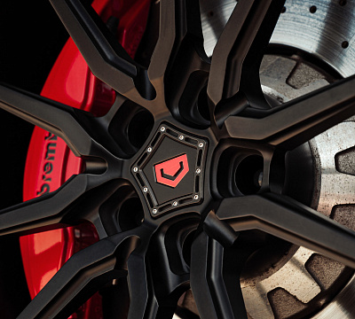Фото дисков Vossen M-X2 на Ford Mustang VI