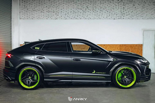 Фото дисков Anrky S3-X3 Черный сатин на Lamborghini Urus