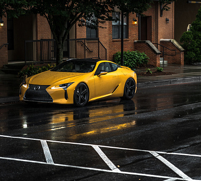 Фото дисков Vossen HF-1 на Lexus LC 500