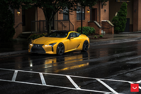 Фото дисков Vossen HF-1 Сатиновый графит на Lexus LC 500