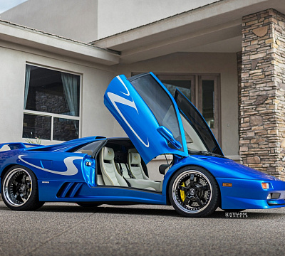 Фото дисков Strasse Wheels S5 Performance на Lamborghini Diablo