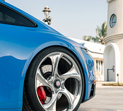 Фото дисков HRE 522M на Porsche 911 VIII