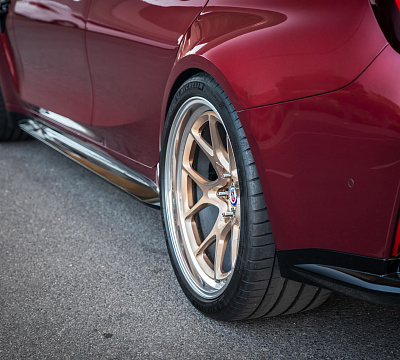 Фото дисков HRE 521 на BMW 3/M3 (G2x/G80)