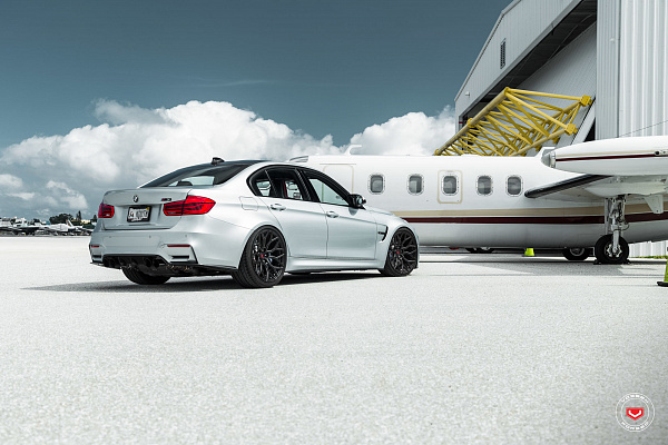 Фото дисков Vossen S17-01 Черный сатин на BMW 3/M3 (F3x/F80)