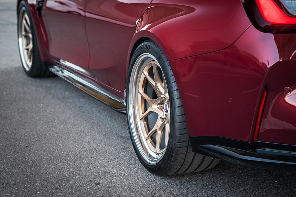 Фото дисков HRE 521 Глянцевая шампань на BMW 3/M3 (G2x/G80)