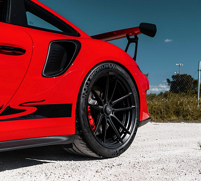 Фото дисков Anrky AN24 на Porsche 911 VII
