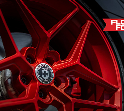 Фото дисков HRE FF11 на Toyota Supra A90