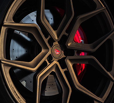 Фото дисков Vossen EVO-3 на Audi Q8