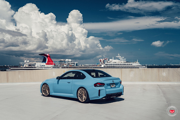 Фото дисков Vossen S21-02 Глянцевая шампань на BMW 2/M2 (G42/G87)