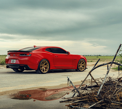 Фото дисков Vossen HF-5 на Chevrolet Camaro VI
