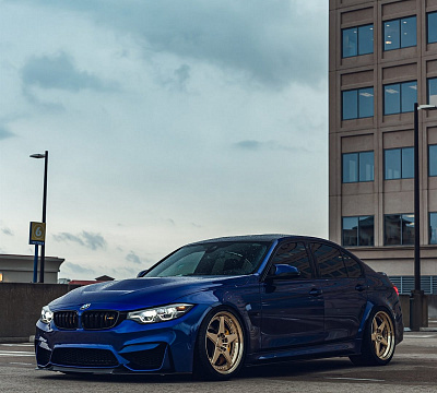 Фото дисков Anrky RS5 на BMW 3/M3 (F3x/F80)