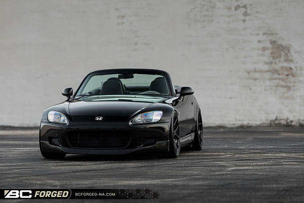 Фото дисков BC Forged HCS02 Черный сатин на Honda S2000