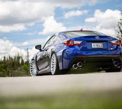 Фото дисков Vossen VFS-2 на Lexus RC