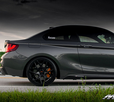 Фото дисков MRR FS01 на BMW 2/M2 (F22/F87)