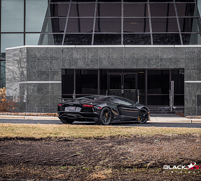 Фото дисков Vossen EVO-5 на Lamborghini Aventador