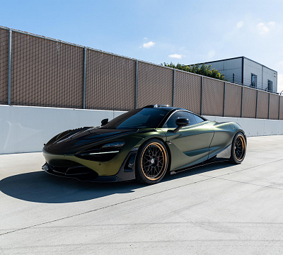 Фото дисков HRE 300 на McLaren 720S