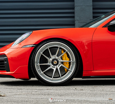 Фото дисков Anrky AN33 на Porsche 911 VIII