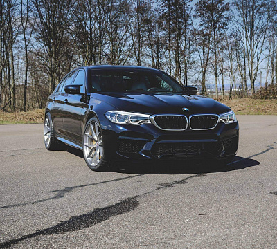 Фото дисков HRE P101 на BMW 5/M5 (G30/F90)