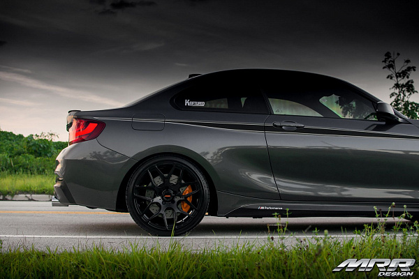 Фото дисков MRR FS01 Черный глянец на BMW 2/M2 (F22/F87)