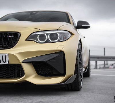 Фото дисков HRE FF01 на BMW 2/M2 (F22/F87)