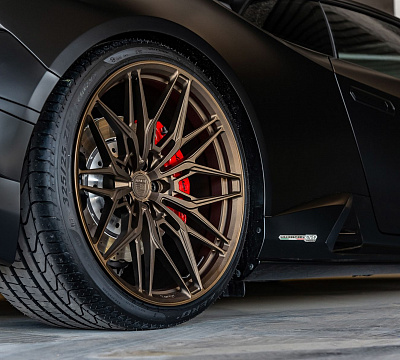 Фото дисков Anrky S1-X1 на Lamborghini Huracan