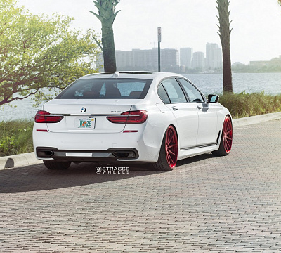 Фото дисков Strasse Wheels SV10T Deep Concave FS на BMW 7 (G11/G12)