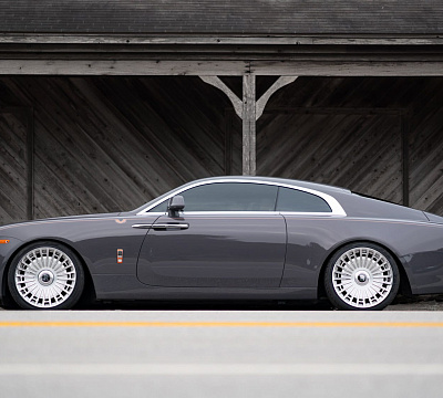 Фото дисков Brixton Forged LX07 на Rolls-Royce Wraith