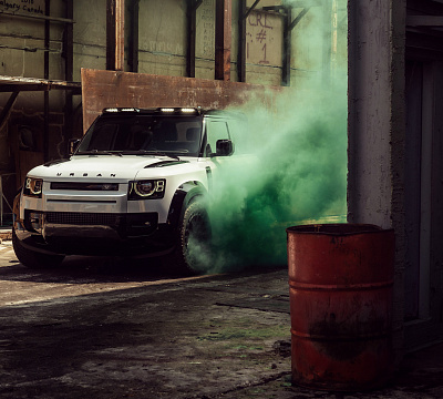Фото дисков Vossen UV-X на Land Rover Defender II