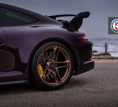 Фото дисков HRE P207 на Porsche 911 VII