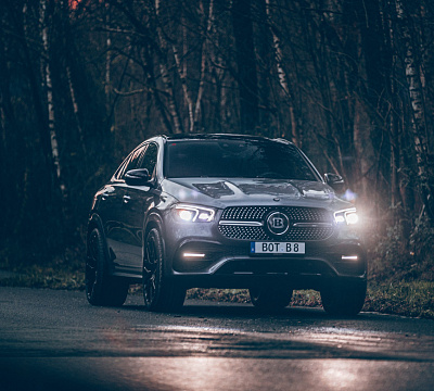Фото дисков BRABUS Monoblock Y (Platinum Edition) на Mercedes-Benz GLE II
