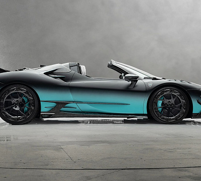 Фото дисков Mansory YT.5 на Ferrari SF90