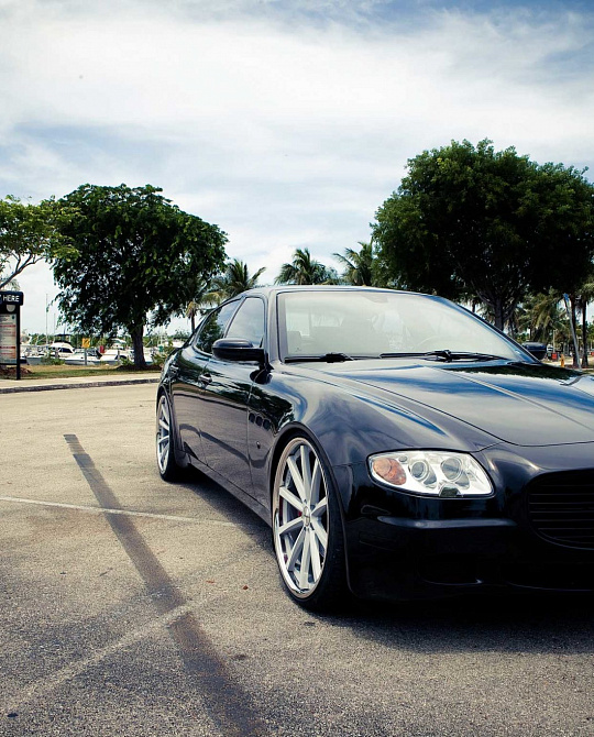 Фото дисков CV1 Серебро на Maserati Quattroporte V