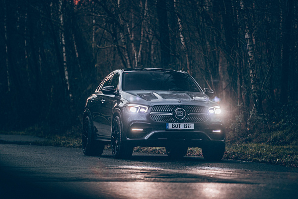 Фото дисков BRABUS Monoblock Y (Platinum Edition) Черный глянец на Mercedes-Benz GLE II